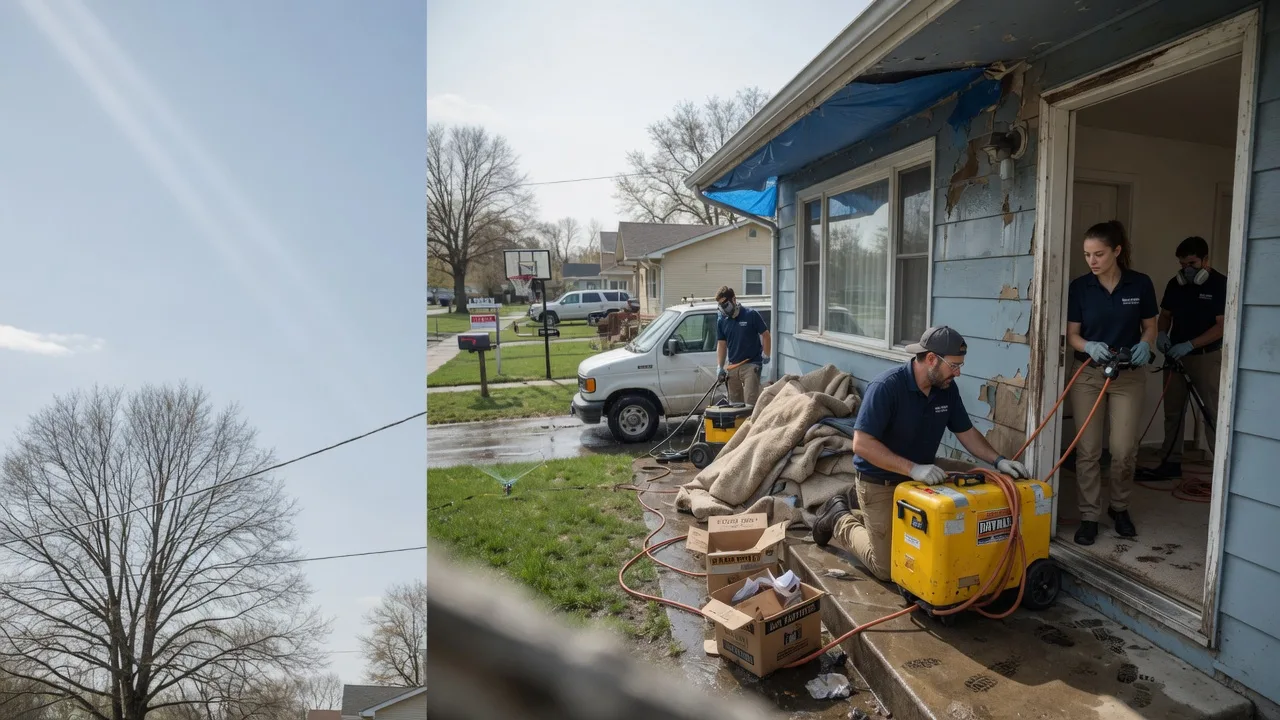 Basement Flood Cleanup in Caledonia, WI near me